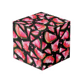 Cube Photo Aquarelle Pastèque 2 (Angle arrière)