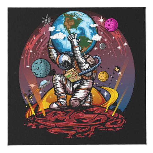 Cube Photo Atlas Space Man (Devant)