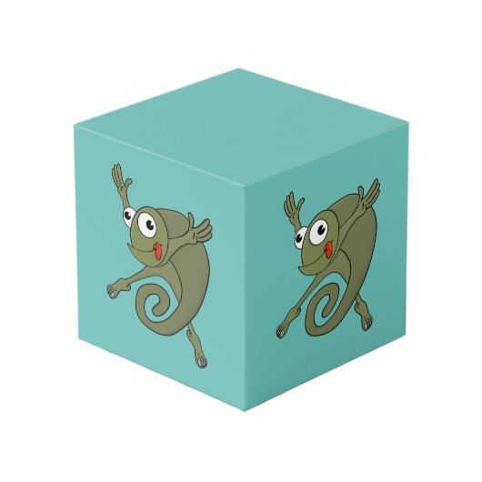 Cube Photo Awesome Chameleon (Angle devant)
