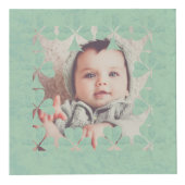 Cube Photo "Ayez une joyeuse St. Patrick's Day" Shamrock Fram (Droite)