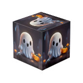 Cube Photo Baby Ghost Déplaisant mignon caractère Halloween (Angle arrière)