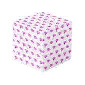 Cube Photo Baise rose (Angle devant)