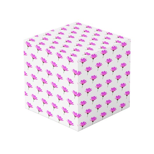 Cube Photo Baise rose (Angle devant)