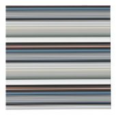 Cube Photo Bandes blanches gris mignonnes (Devant)