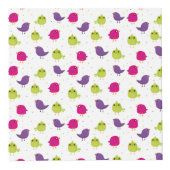 Cube Photo Beaux oiseaux colorés (Devant)