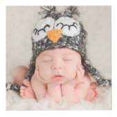 Cube Photo Bébé adorable Eléphant Baby shower Photos (Droite)