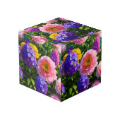 Cube Photo Belles Fleurs (Angle arrière)