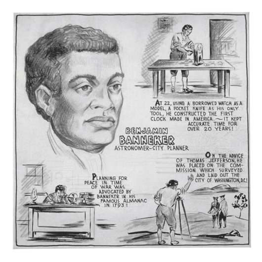 Cube Photo Benjamin Banneker : Black Scientist & Revolutionar (Devant)
