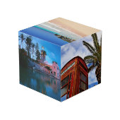 Cube Photo Bermudes Vacances Photos de Voyage Collage (Angle arrière)