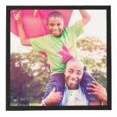 Cube Photo Black Love Here Wreath Photo (Devant)