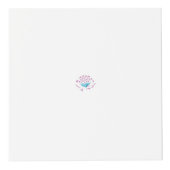 Cube Photo Bleu de Cornflower clair, Ciel Mégenta, Fille (Droite)