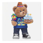 Cube Photo "Bliss d'anniversaire : Un design de fête parfait" (Devant)