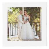 Cube Photo Bloc photo de mariage personnalisé (Devant)