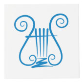 Cube Photo Blue Lyre (Droite)
