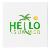 Cube Photo Bonjour été (Devant)