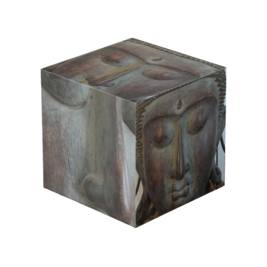 Cube Photo Bouddha Visage Décor (Angle devant)