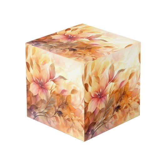 Cube Photo Bouquet d'automne (Angle devant)