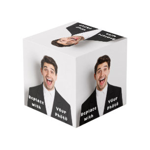 Cube Photo Cadeau photo souvenir personnalisé 10 cm