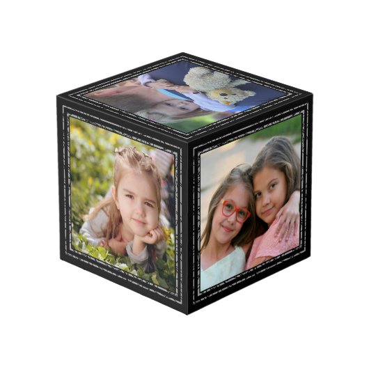 Cube photo - Cadres noirs - HAMbWG (Angle arrière)