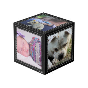 Cube photo - Cadres noirs - HAMbWG