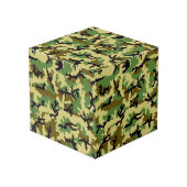 Cube Photo Camouflage des bois (Angle devant)