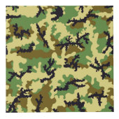 Cube Photo Camouflage des bois (Devant)