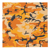 Cube Photo Camouflage orange, Militaire, Armée (Droite)