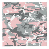 Cube Photo Camouflage rose et gris, Militaire, Armée (Devant)