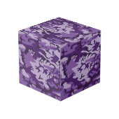 Cube Photo Camouflage violet, Armée (Angle arrière)