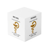 Cube Photo Cérémonie de remise de manteau blanc de pharmacie  (Angle devant)