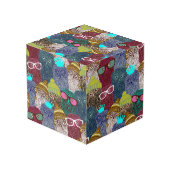 Cube Photo Chouette dans la couronne (Angle arrière)