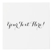 Cube Photo Citation de beauté de l'aquarelle (Droite)