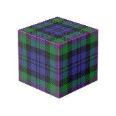 Cube Photo Clan Baird Maison Tartan Bénédiction (Angle arrière)