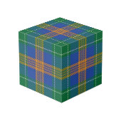 Cube Photo Clan MacAuliffe McAuliffe Maison Tartan Bénédictio (Angle arrière)