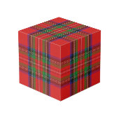 Cube Photo Clan Stewart Maison Tartan Bénédiction (Angle arrière)