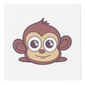 Cube Photo Clipart de singe mignon (Droite)