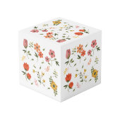 Cube Photo collection de fleurs (Angle arrière)