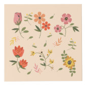 Cube Photo collection de fleurs (Droite)