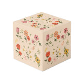 Cube Photo collection de fleurs (Angle arrière)