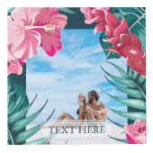 Cube Photo Conception personnalisée des fleurs exotiques esti (Devant)