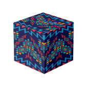 Cube Photo Conception tordue d'abrégé sur formes (Angle arrière)