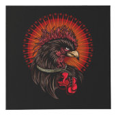 Cube Photo Coq de boîte (Devant)