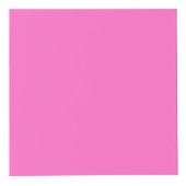 Cube Photo Couleur solide rose néon | Classique (Devant)