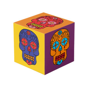 Cube Photo Crânes de Sucre