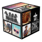 Cube Photo Créer votre propre collection de photos (Angle arrière)