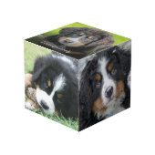 Cube Photo Créez votre propre famille photo collage monogramm (Angle devant)