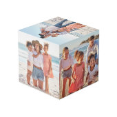 Cube Photo Créez votre propre image 5 photos de la famille la (Angle arrière)