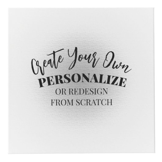 Cube Photo Créez Votre Propre Modèle (Devant)