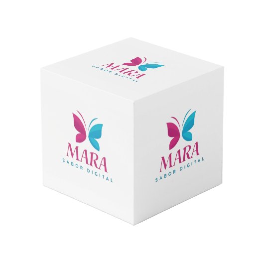 Cube Photo Cubo de Foto: Diseño Digital Mara (Angle devant)