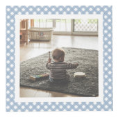 Cube Photo Custom Modern One Silly Goose 1st Birthday Photo (Droite)